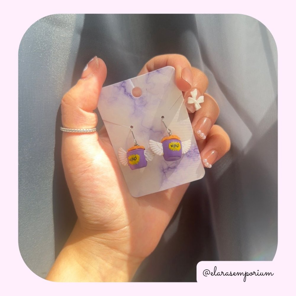 Claire's Wings with Wings Earrings